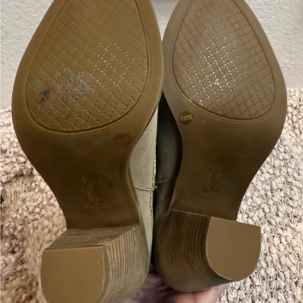 Jessica Simpson Womenโs Tan Ankle Boots, sz 8.5M - Picture 6 of 8